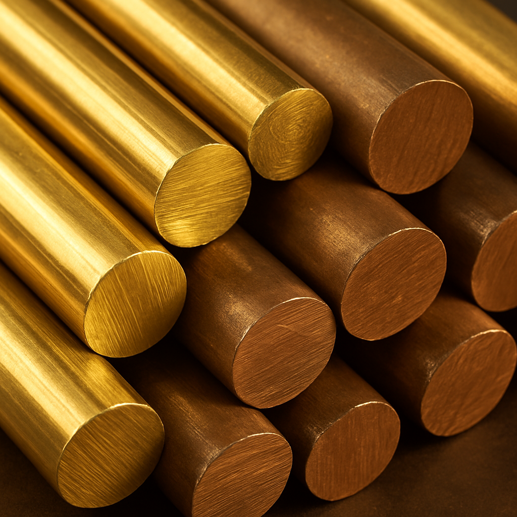 Brass and bronze rods