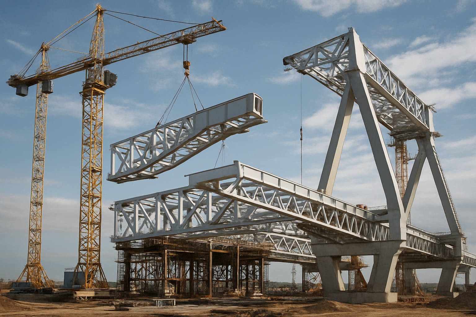 Construction site assembly