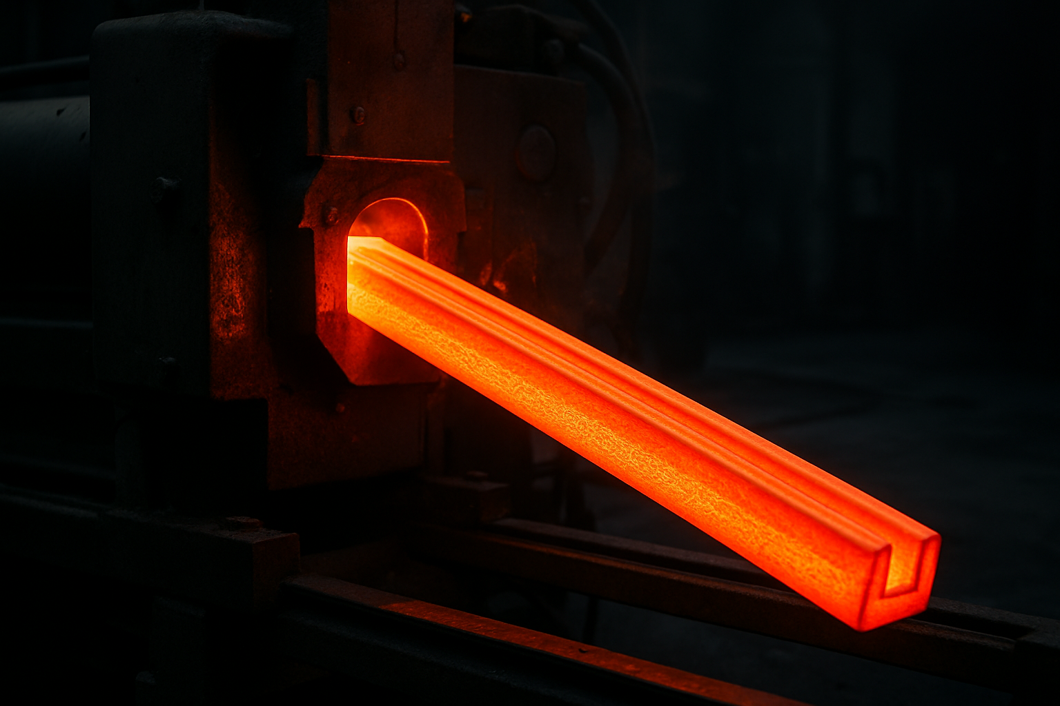 Hot extrusion process